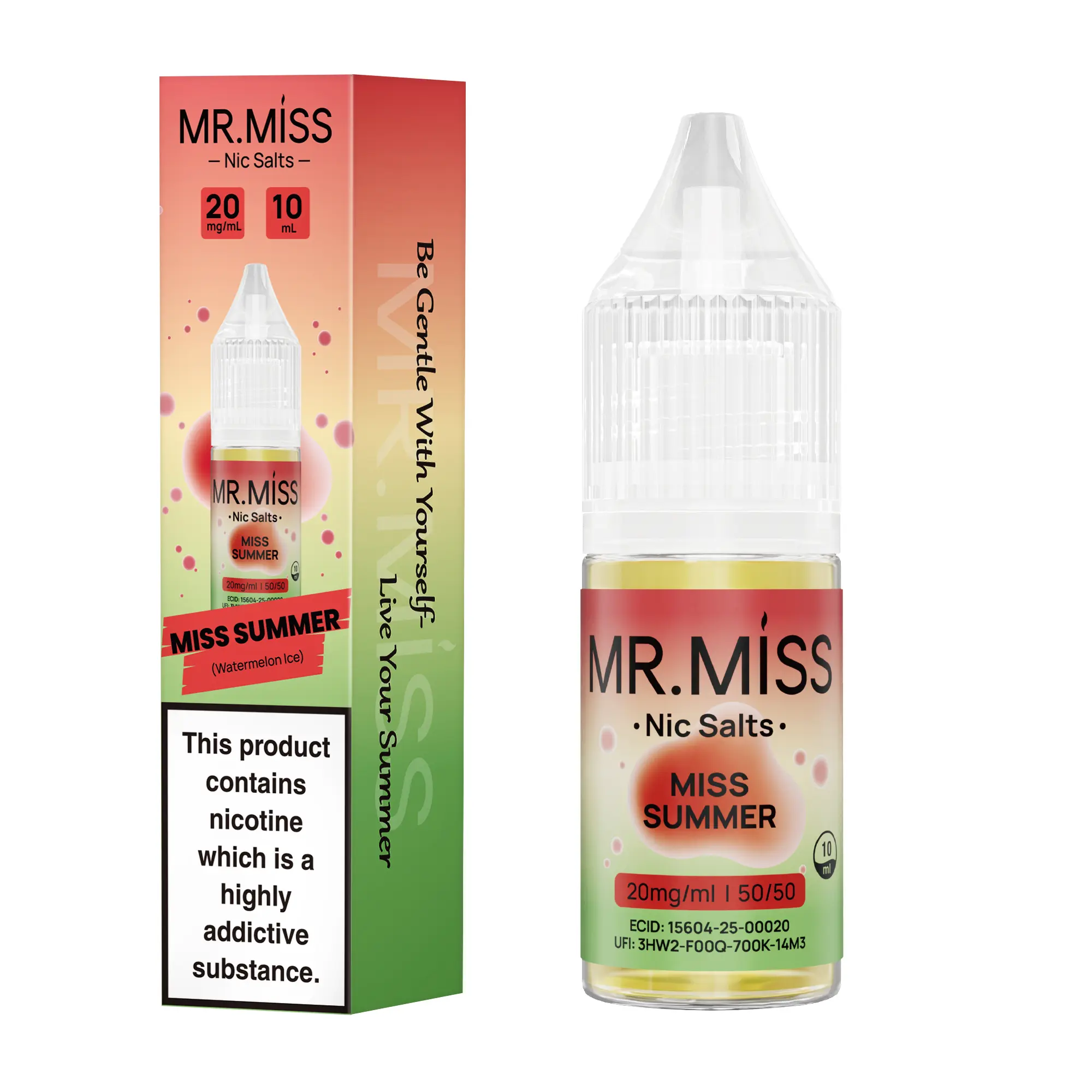 Miss Summer Nic Salt E-Liquid by Mr Miss 10ml
